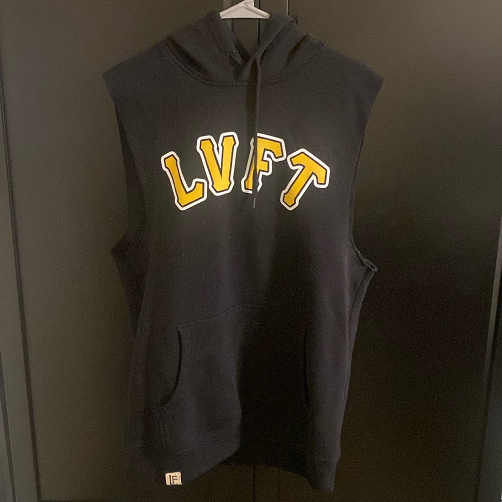 Medium Live Fit Sleeveless Hoodie